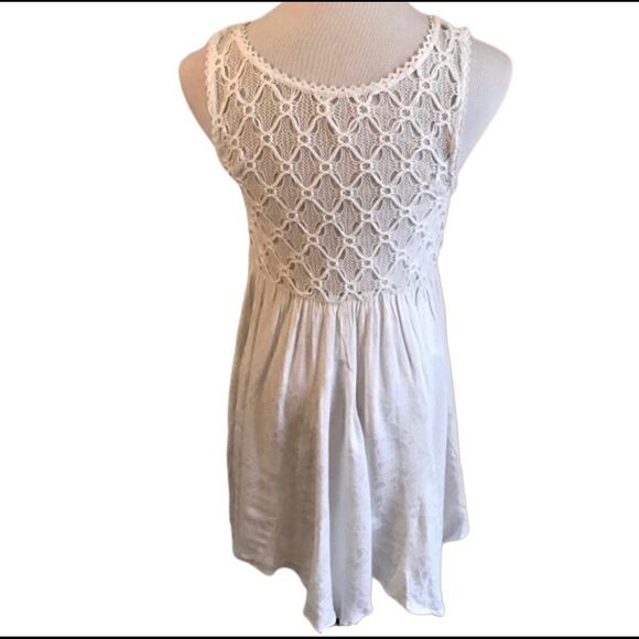 Free People Lace and Cotton Sleeveless Sundress - Picture 2 of 5